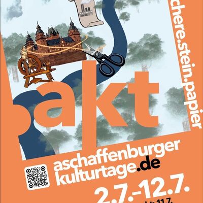 Bild vergr&ouml;&szlig;ern: Entwurf 3 Aschaffenburger Kulturtage 2026