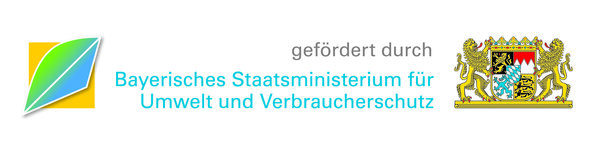 Bild vergr&ouml;&szlig;ern: Logo des Fördernden des Hitzeaktionplans: Bayerisches Staatsminiterium für Umwelt und Verbraucherschutz