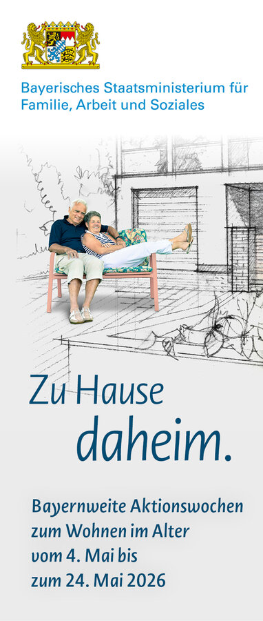 Banner "Zu Hause daheim"