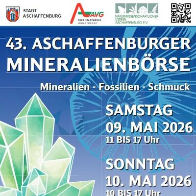 Bild vergr&ouml;&szlig;ern: Aschaffenburger Mineralienbörse 2026