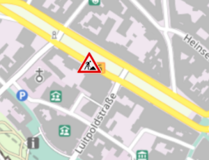 Bild vergr&ouml;&szlig;ern: Baustelle Friedrichstraße