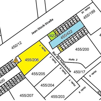 Fl.-Nr. 455/206 Lageplan