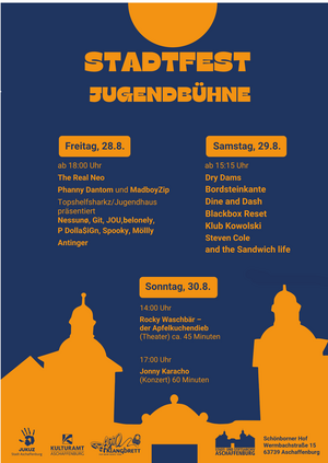 Bild vergr&ouml;&szlig;ern: Jugendbühne auf dem Stadtfest