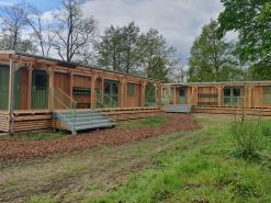 Die Bauwagen der Naturkita „Wunderwiese“