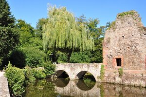 Bild vergr&ouml;&szlig;ern: Ruine im Park Schöntal