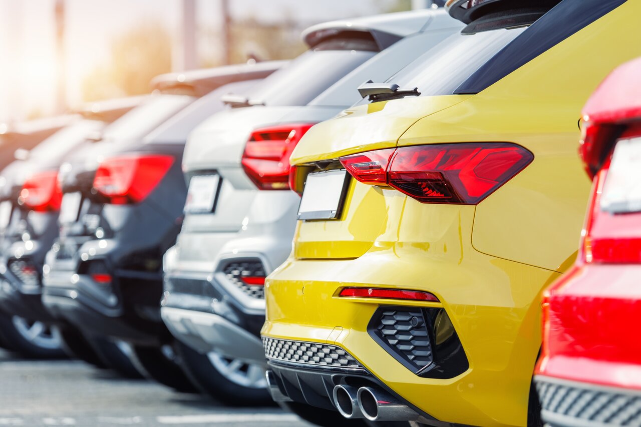 parkende Autos