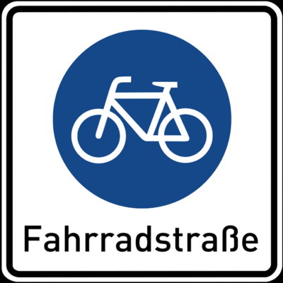 Bild vergr&ouml;&szlig;ern: Fahrradstraße