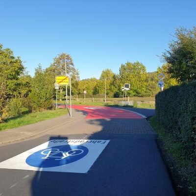 Fahrradstraße Lufthofweg