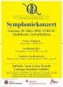 Symphoniekonzert der Orchestervereinigung Aschaffenburg e.V (abgesagt)






